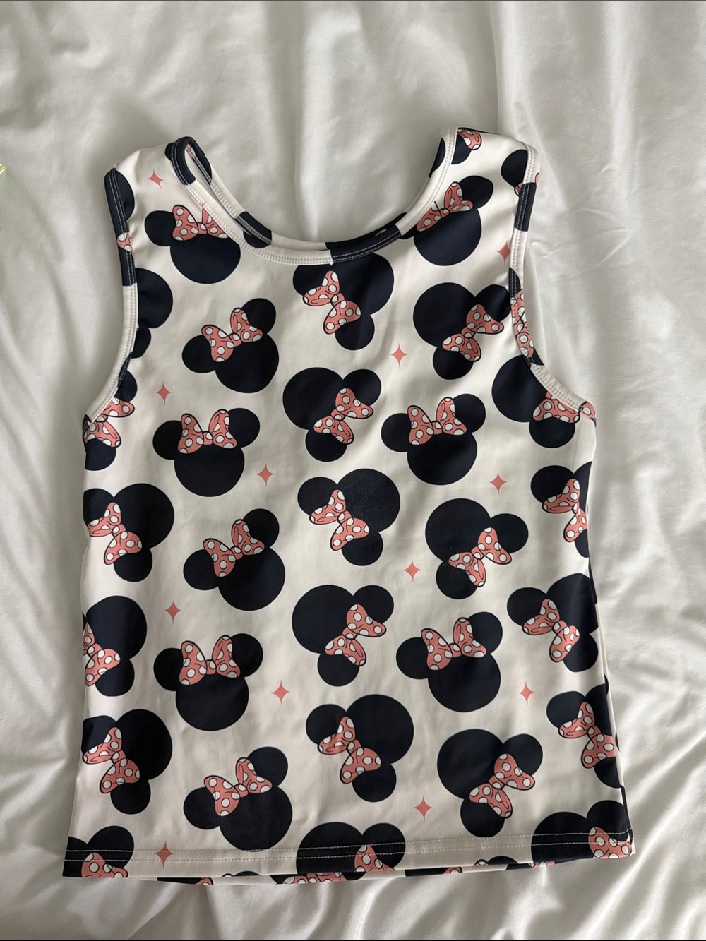 Made by Molly Women’s Med Tank Minnie Print